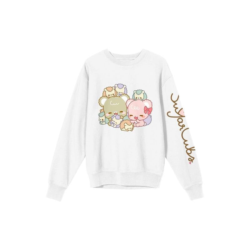 PacSun Women's Sugar Cubs Family Group Shot Crew Neck Sweatshirt T-Shirts, Hoodie | HypeCrazeTee.com