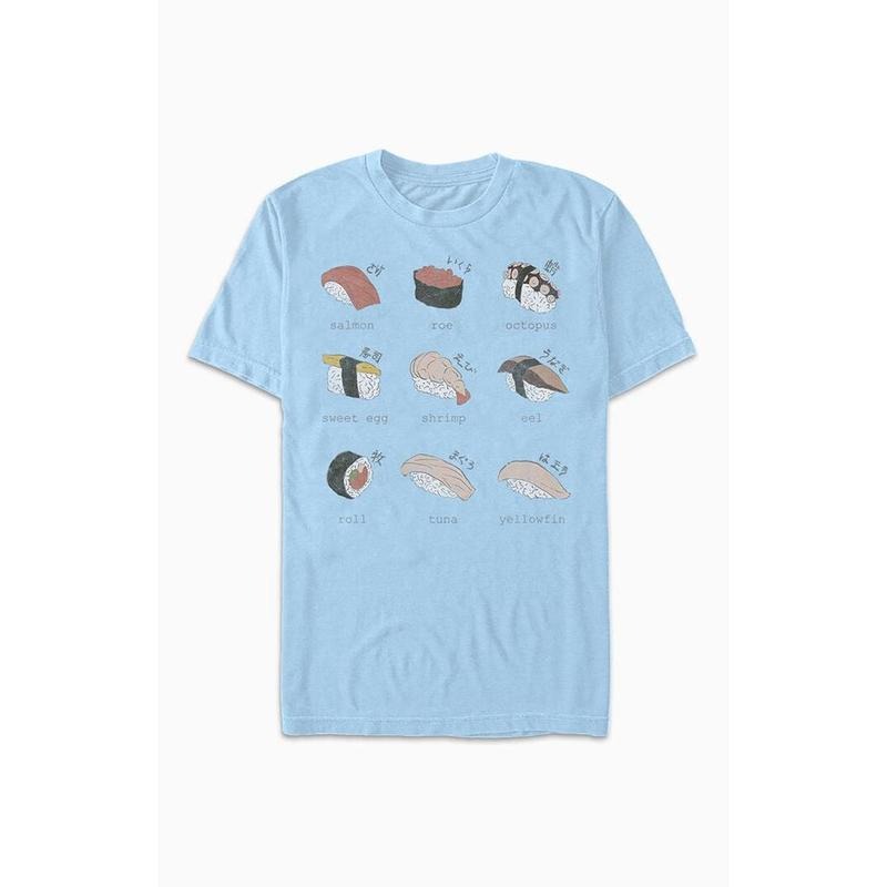 PacSun Women's Sushi Diagram T-Shirtstyle{n002}2 T-Shirts, Hoodie, Sweatshirt | HypeCrazeTee.com