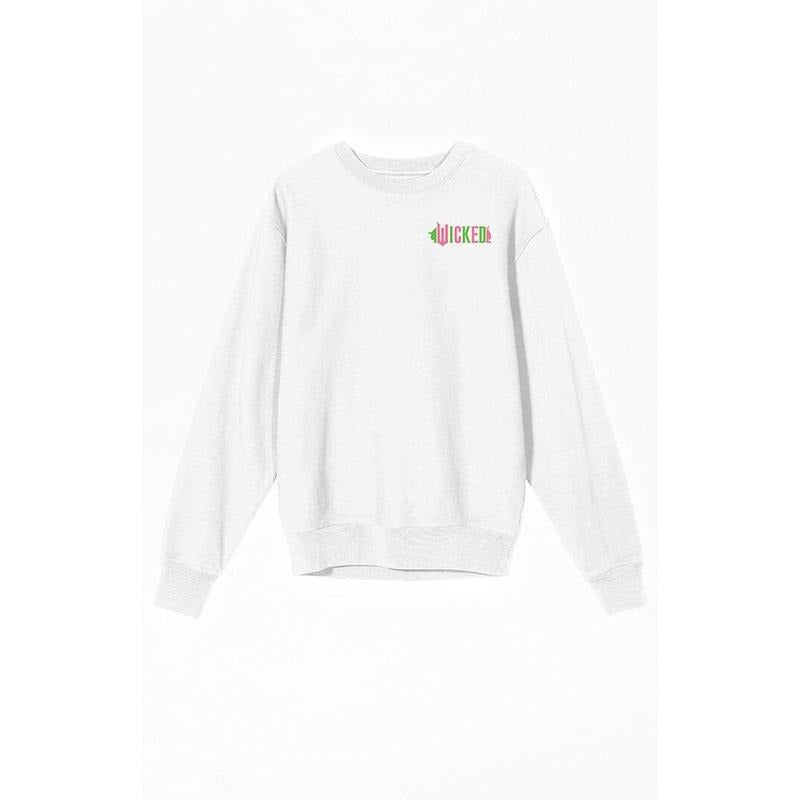 PacSun Women's Wicked Part One Elphaba & Glinda Crew Neck Sweatshirt T-Shirts, Hoodie | HypeCrazeTee.com