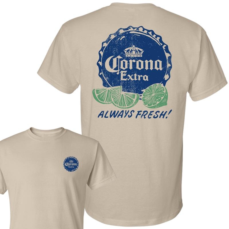 Pacsun Mens Corona Fresh T-shirt, Unisex T-Shirt, Full Color, For Men, For Women style 02 Hoodie, Sweatshirt