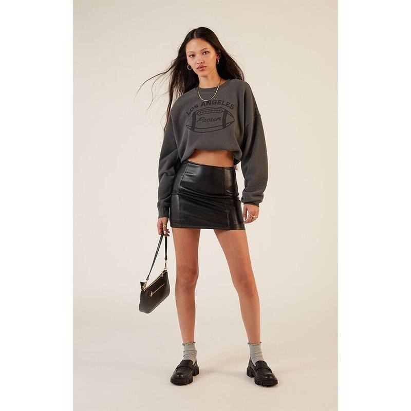 Pacsun Women's LA Football Crew Neck Sweatshirt T-Shirts, Hoodie | HypeCrazeTee.com