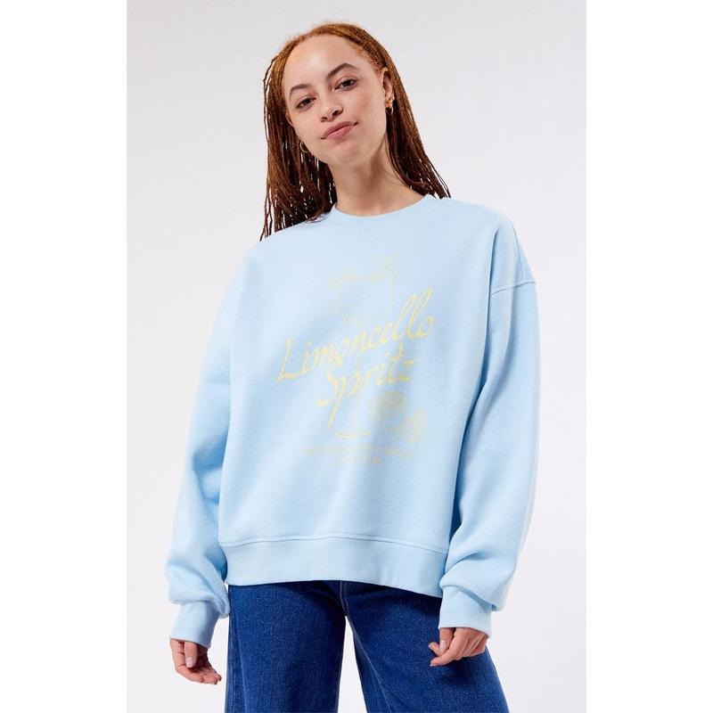 Pacsun Women's Limoncello Crew Neck Sweatshirt T-Shirts, Hoodie | HypeCrazeTee.com