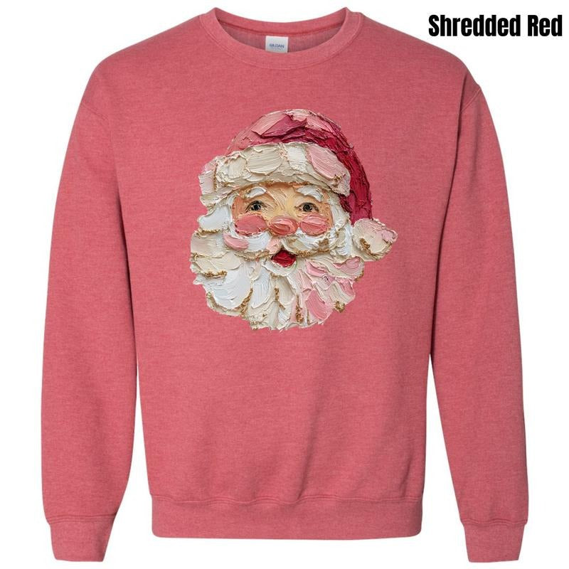 Painted Santa Sweatshirt 'NLB' T-Shirts, Hoodie | HypeCrazeTee.com