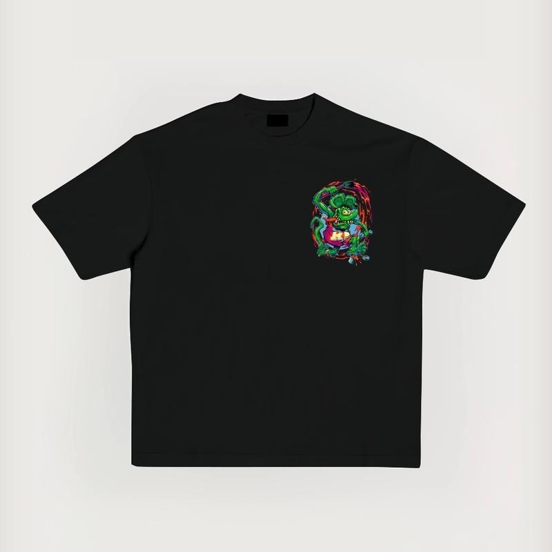 Painting Mad Rat  Unisex Summer outfits men streetwear 80s 90s graphic tees cotton Anime funny tshirt men gifts Hoodie,...