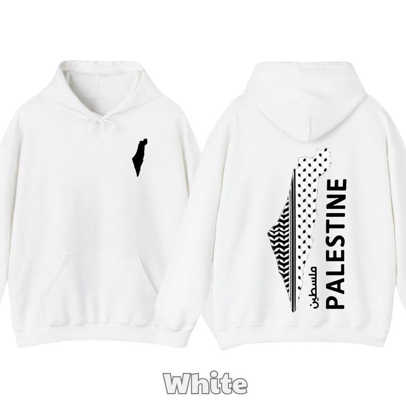 Palestine Map Unisex T-Shirt, Hoodie
