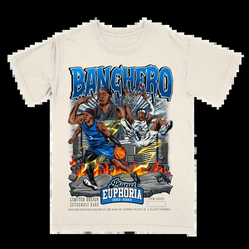 Paolo Banchero Tee - Soft and Comfortable Shirt - Unisex - Graphic T-Shirt Hoodie, Sweatshirt | HypeCrazeTee.com