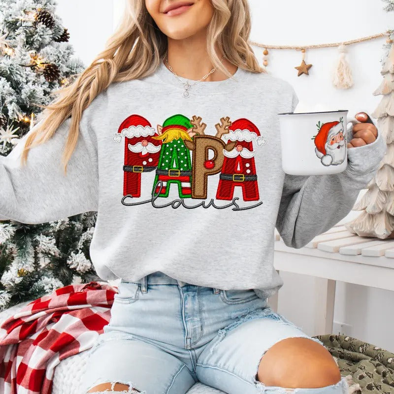 Papa Claus Unisex Sweatshirt T-Shirts, Hoodie | HypeCrazeTee.com