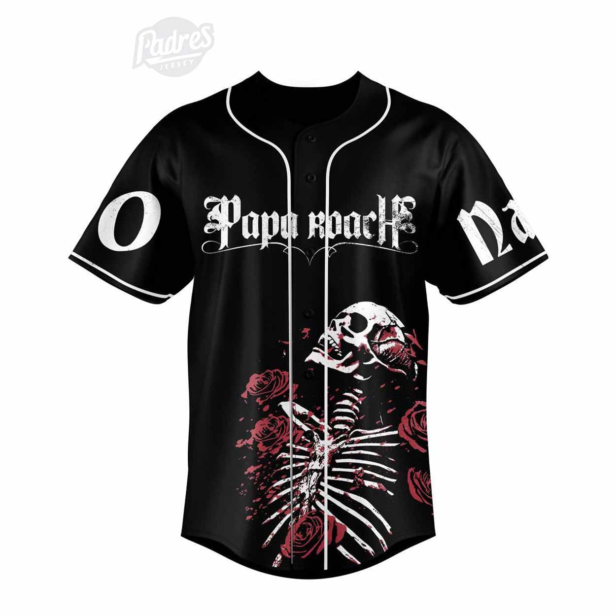 Papa Roach Band Personalized Baseball Jersey - Padres Jersey Oasis: Elevate Your Baseball Style Game