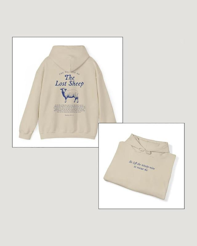 Parable Lost Sheep Bible Verse Faith Based Worship Gospel Minimalist Christian Catholic Religious Hoodiestyle{N002}2 T-Shirts, Hoodie, Sweatshirt