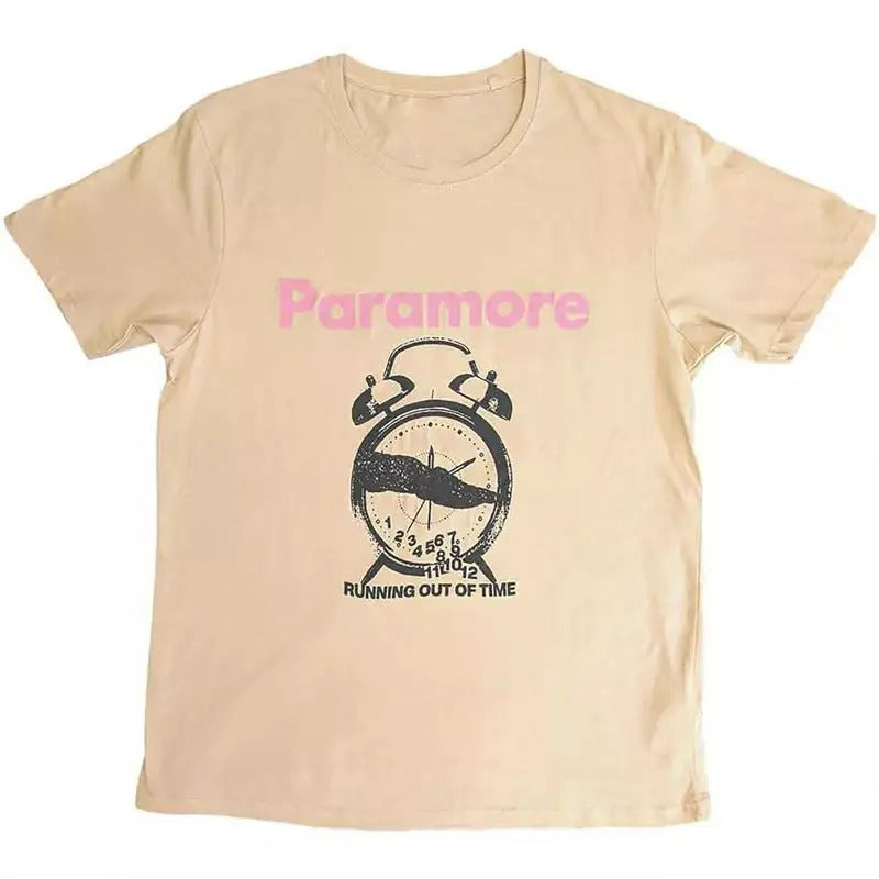 Paramor Clock Running Out Of Time Tshirt Hoodie, Sweatshirt | HypeCrazeTee.com