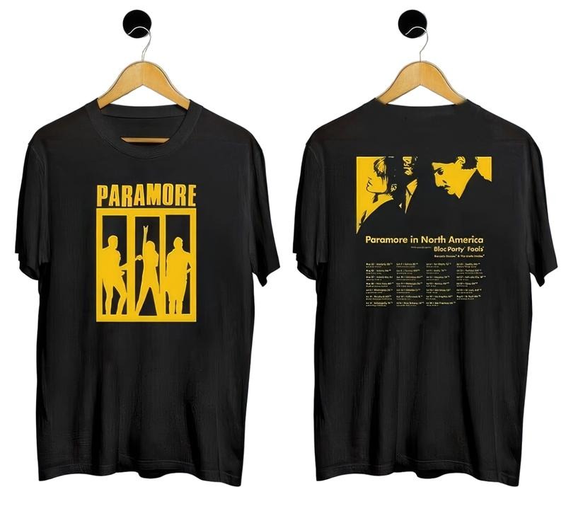 Paramore  2023 Tour Dates In North America T-shirt Hoodie, Sweatshirt | HypeCrazeTee.com