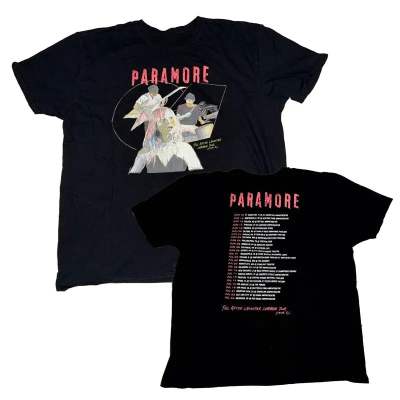Paramore Music Tour The After Laughter Summer Concert T-Shirt Hoodie, Sweatshirt | HypeCrazeTee.com