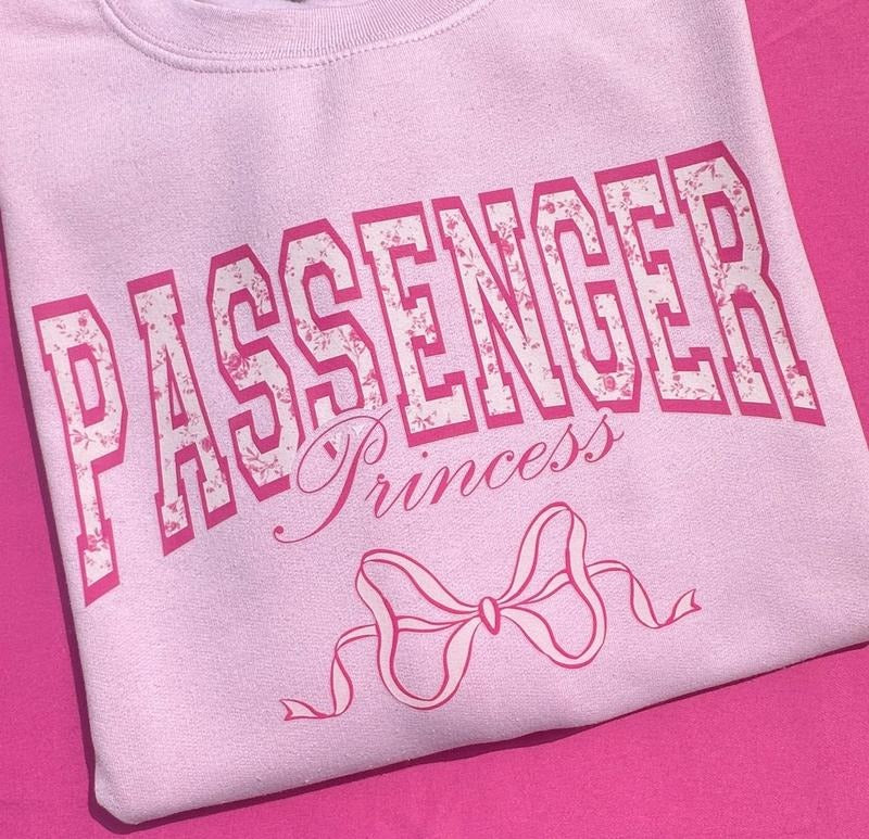 Passenger Princess Comfort Colors T-Shirt Hoodie, Sweatshirt | HypeCrazeTee.com