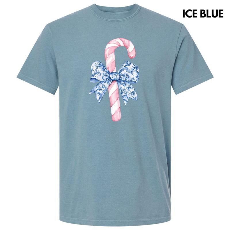 Pastel Candy Cane Comfort Colors T-Shirt 'NLB' Hoodie, Sweatshirt | HypeCrazeTee.com