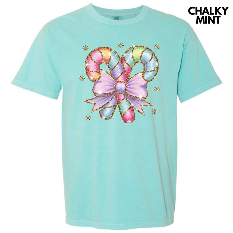 Pastel Candy Canes Comfort Colors T-Shirt 'NLB' Hoodie, Sweatshirt | HypeCrazeTee.com