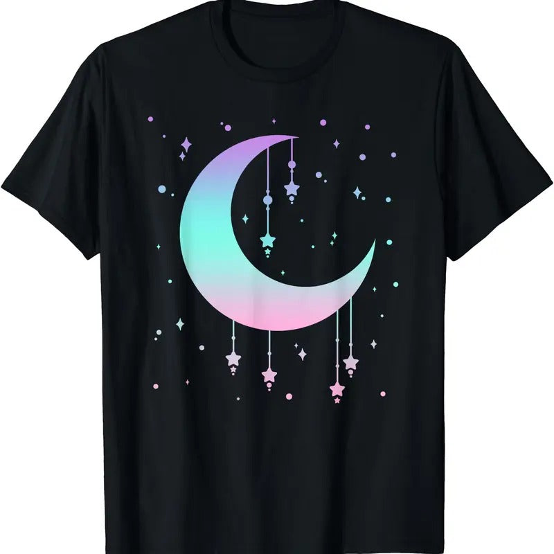 Pastel Moon Kawaii Pastel Goth T-Shirt Hoodie, Sweatshirt | HypeCrazeTee.com