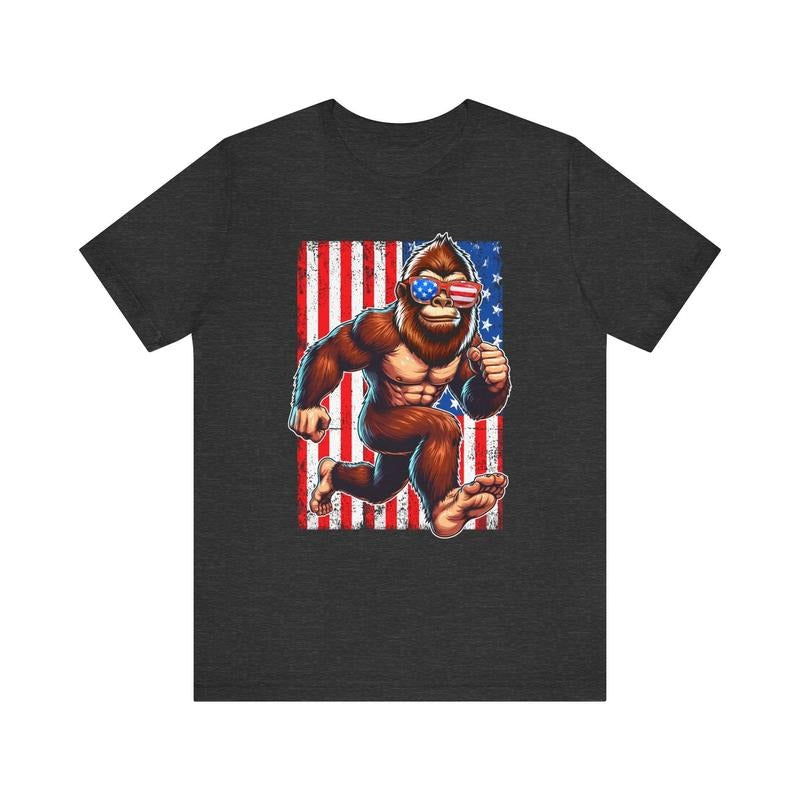 Patriotic Bigfoot 4th Of July T-shirt - Fun Independence Day  T-shirt, sweater and Hoodie Sweatshirt | HypeCrazeTee.com