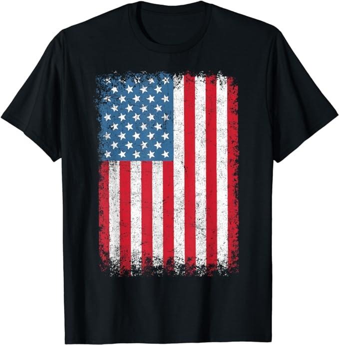 Patriotic Shirts USA Patriotic American Flag US Menswear Top Casual Cotton Basic T-Shirts, Hoodie, Sweatshirt