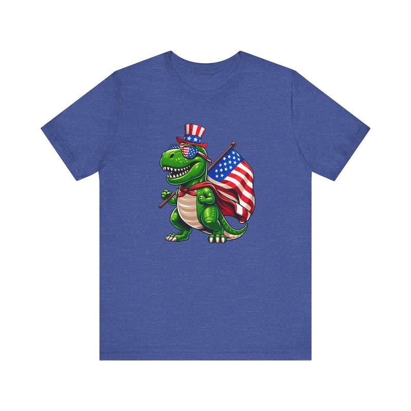 Patriotic T-rex Dinosaur 4th Of July T-shirt - Fun Independence Day Design  T-shirt, sweater and Hoodie Sweatshirt