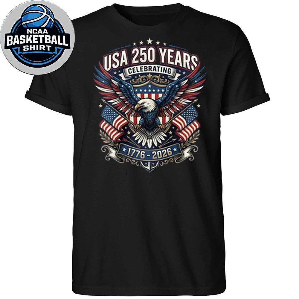 Patriotic USA 250 Years Eagle Shirt