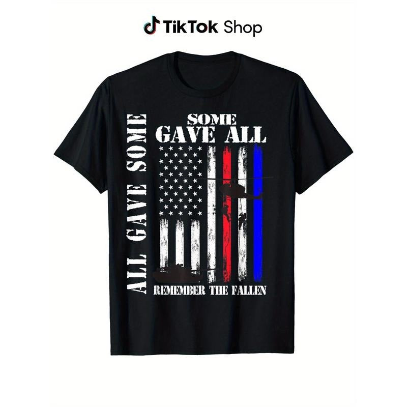 Patriotic Veteran Memorial Day T-Shirt