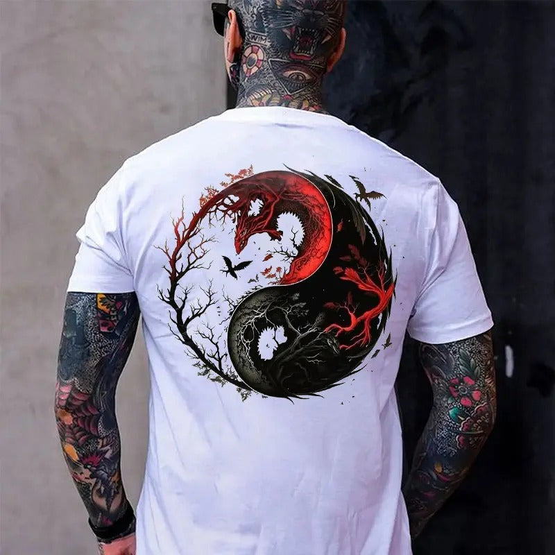 Pattern Print Men's T-Shirt Hoodie, Sweatshirt | HypeCrazeTee.com
