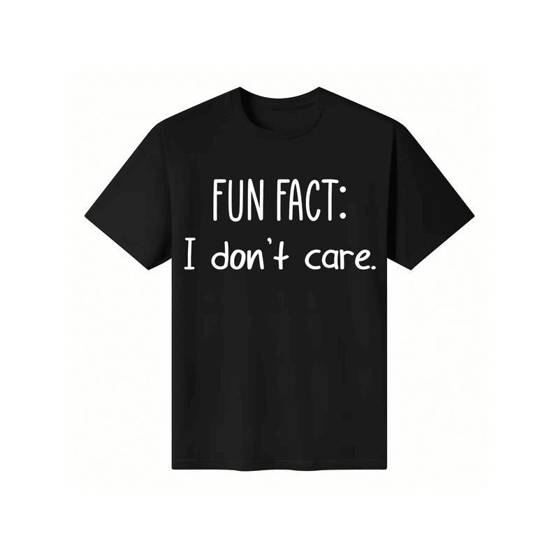 Payeah Fun Fact L Dont Care Men's And Women's Graphic T-Shirts Hoodie, Sweatshirt | HypeCrazeTee.com