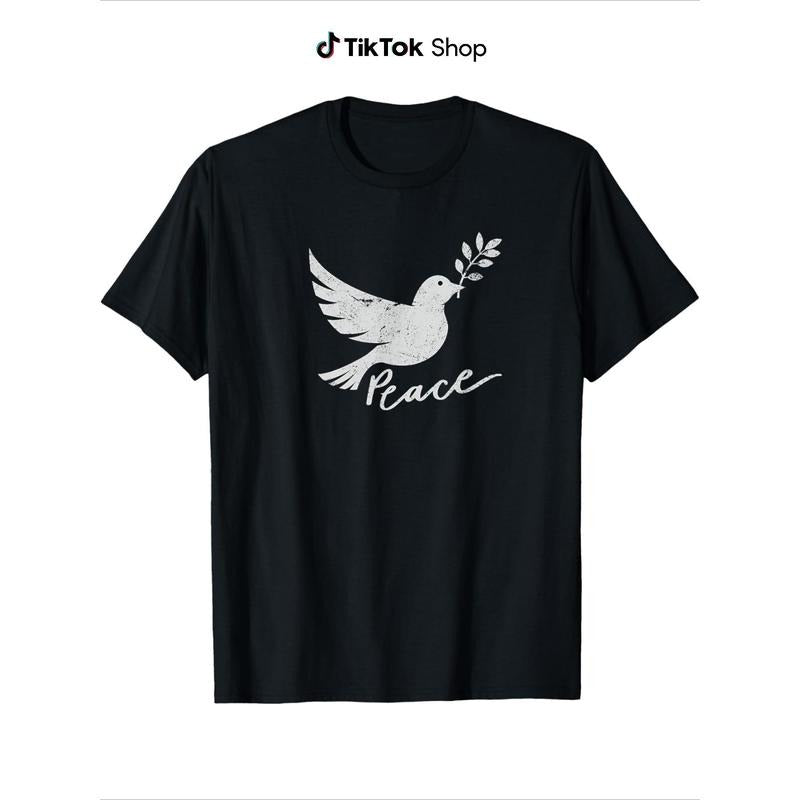 Peace Dove Graphic T-Shirt