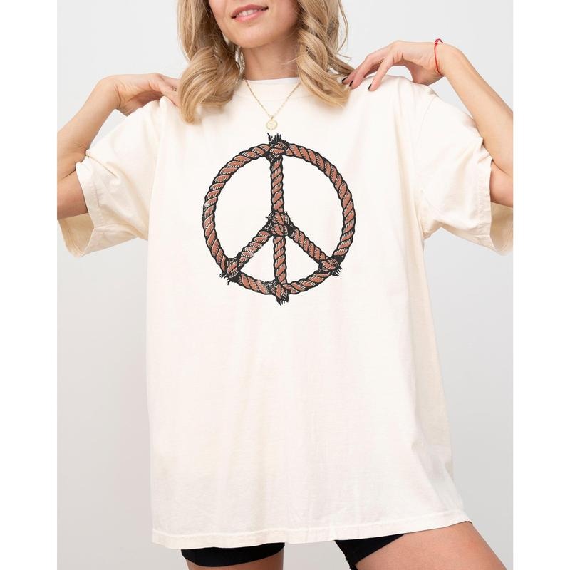 Peace, Country, Western, Cowboy, Lasso, Cowgirl, Positivity Tshirt, Women's Comfort Color Tee, Tshirt Hoodie, Sweatshirt