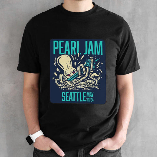 Pearl Jam 05 30 2024 Climate Pledge Arena Seattle  WA Event shirt