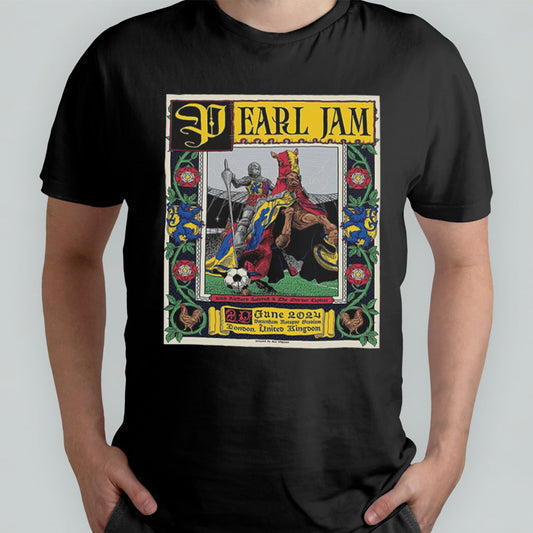 Pearl Jam Dark Matter Tour 2024 at Tottenham Hotspur Stadium London UK Show shirt