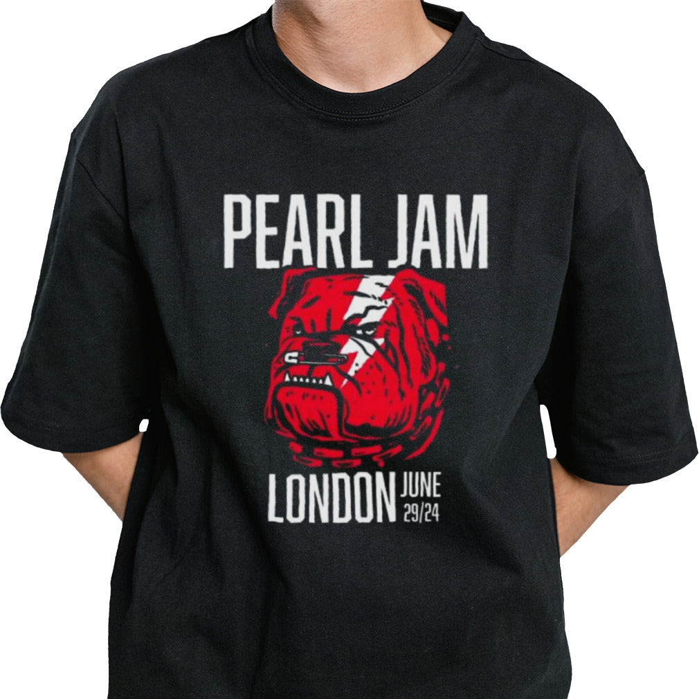 Pearl Jam June 29 2024 Tour London,UK Tottenham Hotspur Stadium shirt