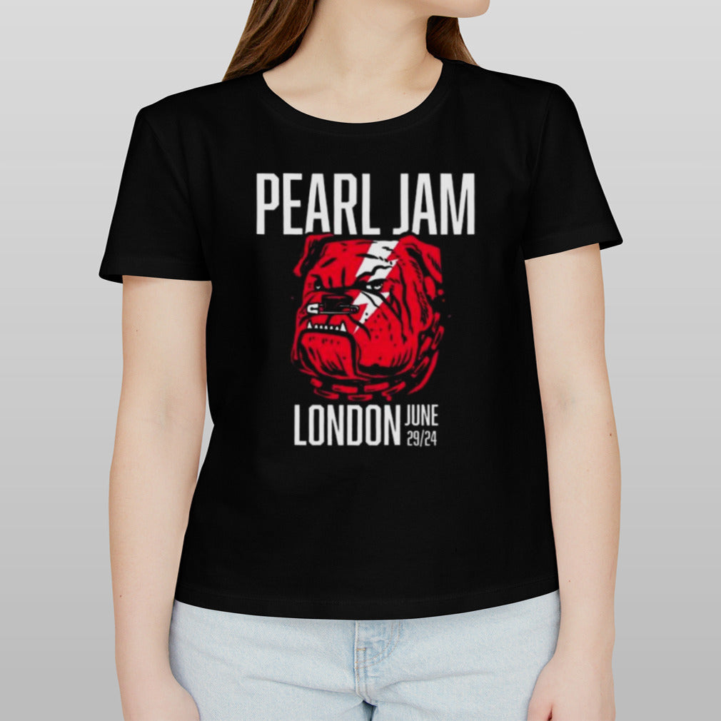Pearl Jam June 29 2024 Tour London,UK Tottenham Hotspur Stadium shirt