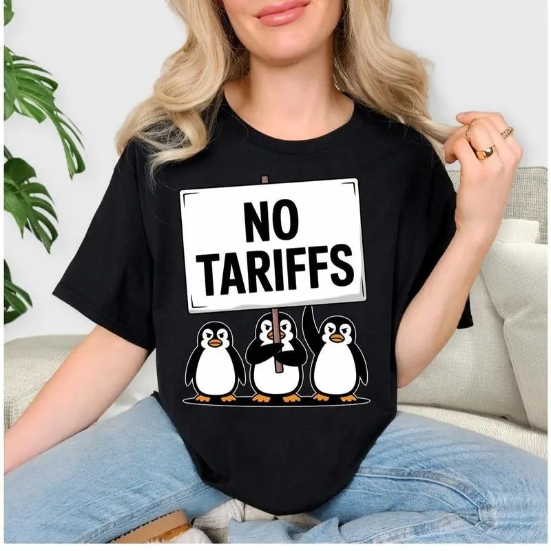 Penguins Resist Shirt, Penguins Against Tariffs Shirt, Funny Anti DT Shirt, Resist Shirt, Social Justice Shirt Hoodie,...