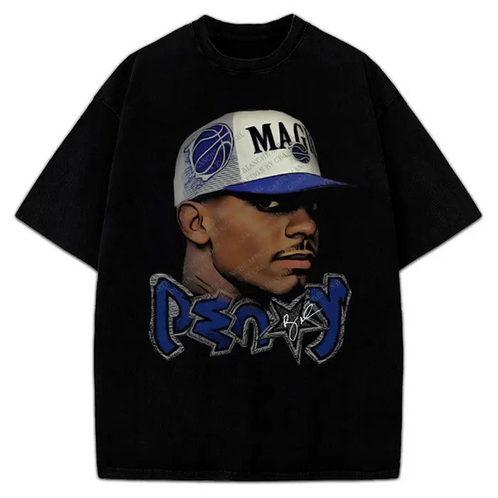 Penny T-Shirt Custom Graphic Tee Basketball Crewneck Cotton Hoodie, Sweatshirt | HypeCrazeTee.com