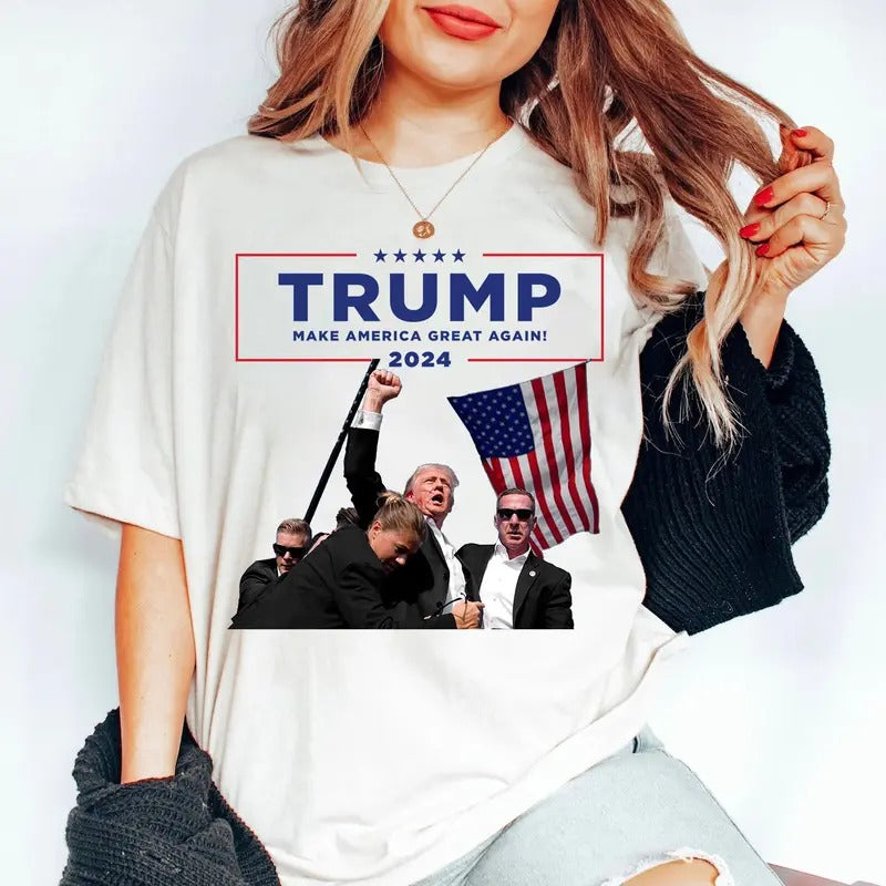 Perfect Gift For Tr4mp Lover 2024 T-shirt Hoodie, Sweatshirt | HypeCrazeTee.com