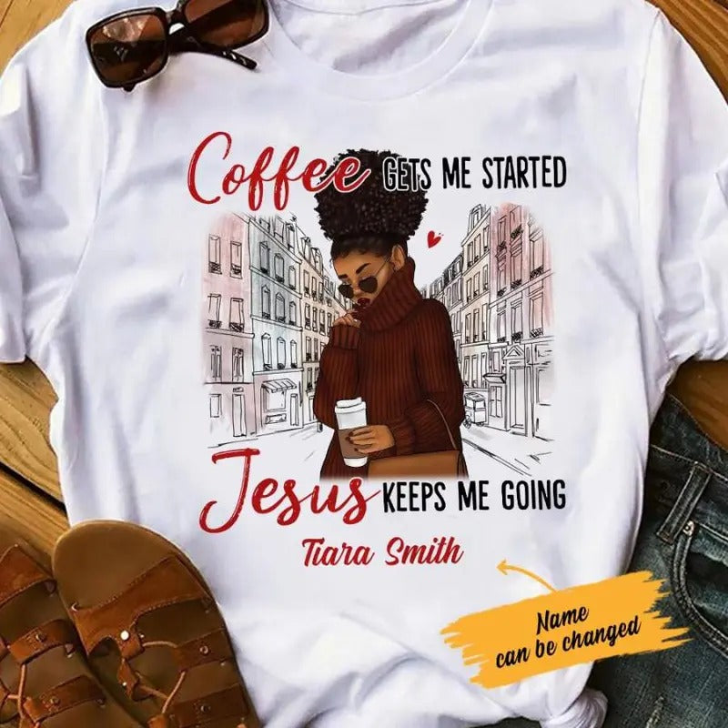 Personalized BWA Coffee Jesus T Shirt AG272 85O36 Hoodie, Sweatshirt | HypeCrazeTee.com