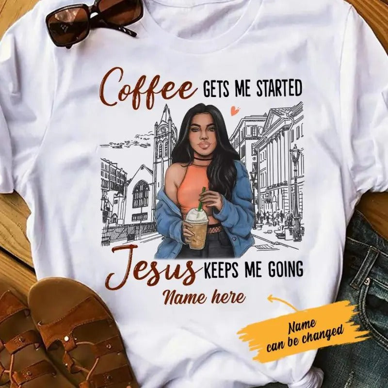 Personalized BWA Coffee Jesus T Shirt AG281 65O36 Hoodie, Sweatshirt | HypeCrazeTee.com