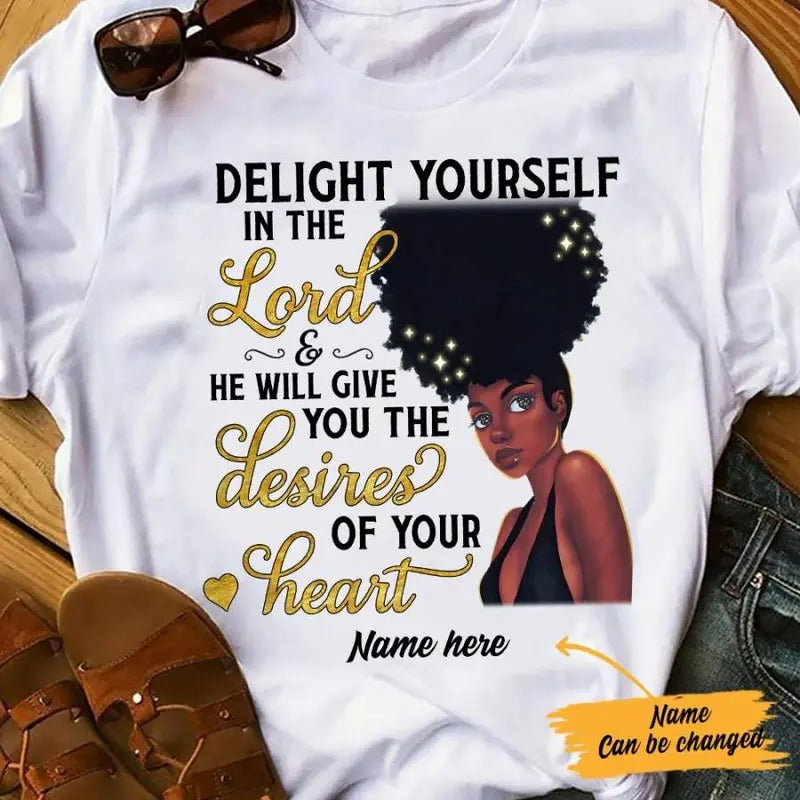 Personalized BWA Delight Yourself In The Lord T Shirt AG311 87O57 Hoodie, Sweatshirt | HypeCrazeTee.com