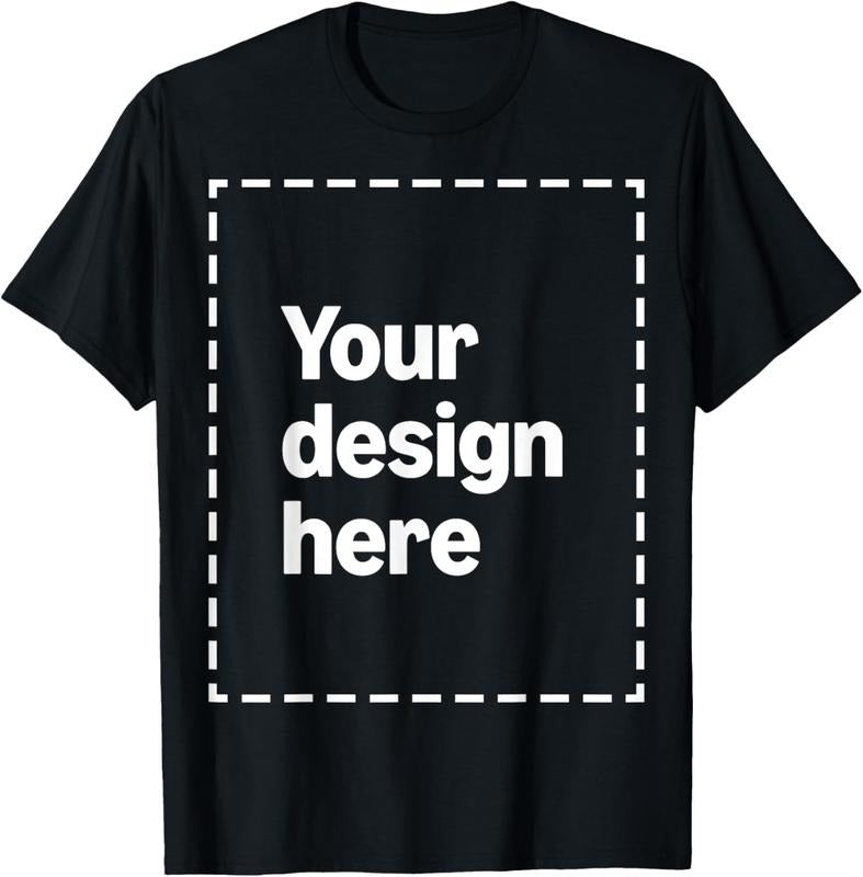 Personalized Custom T-shirt Print Your Logo Photo On TShirt As Photo Custom Made Shirt Casual Menswear Top Medium Short...