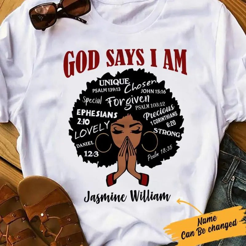 Personalized God Says BWA T Shirt JL311 85O57 Hoodie, Sweatshirt | HypeCrazeTee.com