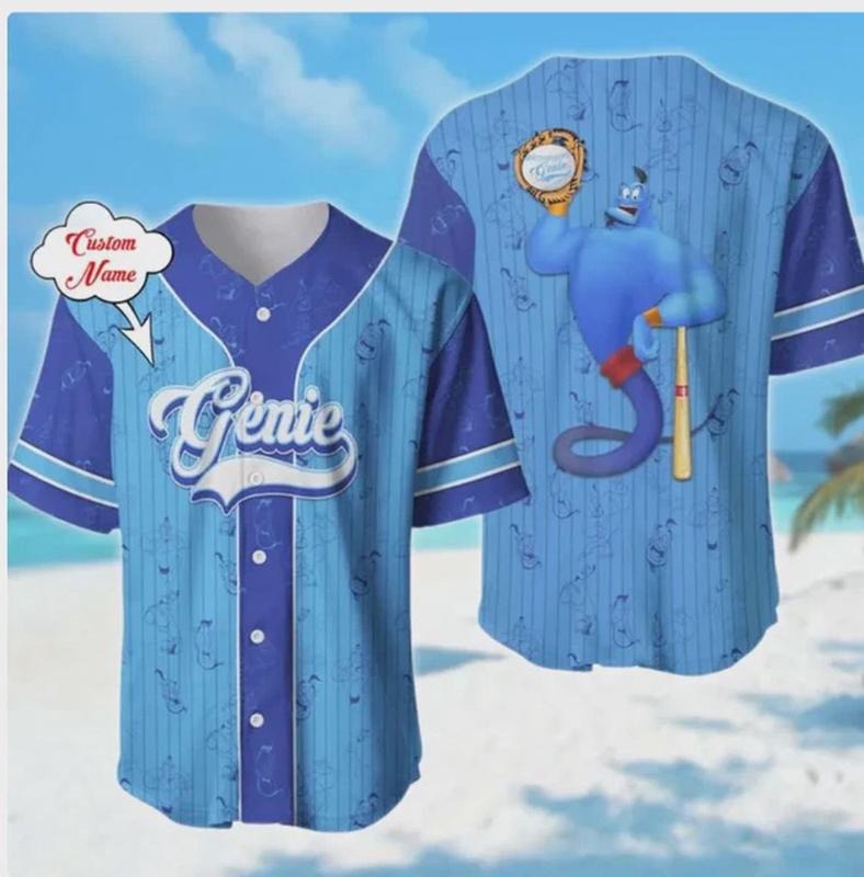 Personalized Magic Lamp 3D BASEBALL JERSEY SHIRT HALLOWEEN GIFT CHRISTMAS GIFT Hoodie, Sweatshirt | HypeCrazeTee.com
