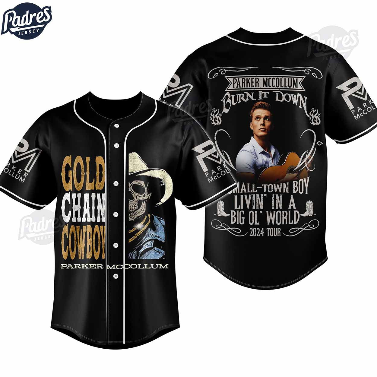 Personalized Parker McCollum Baseball Jersey - Padres Jersey Oasis: Elevate Your Baseball Style Game