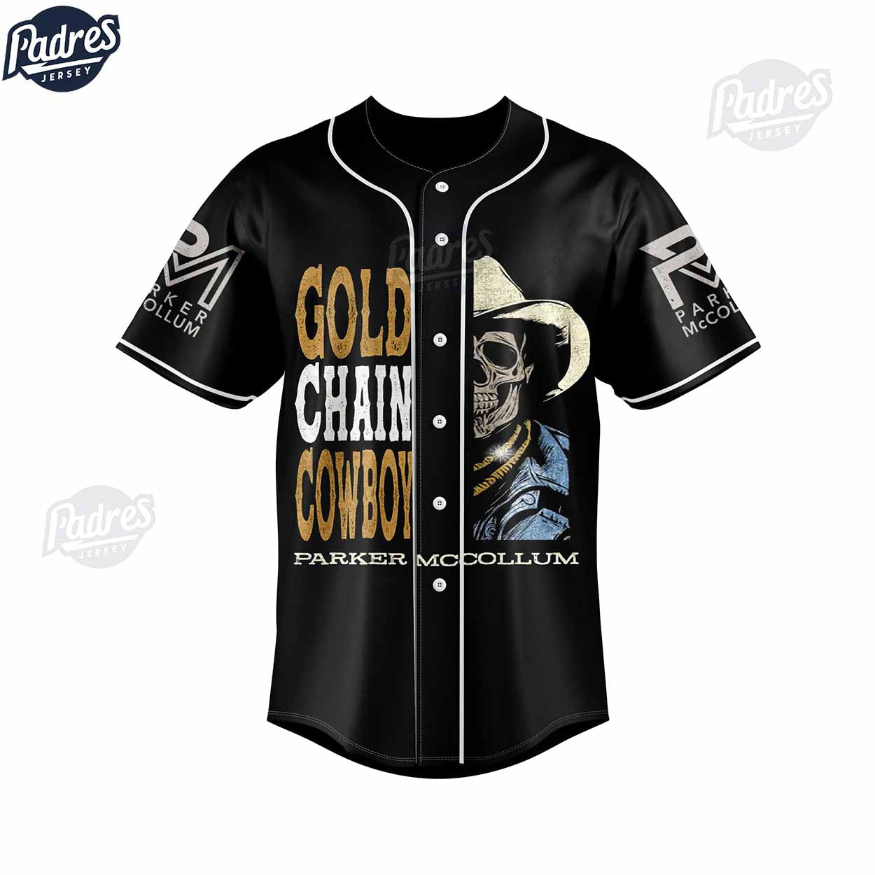 Personalized Parker McCollum Baseball Jersey - Padres Jersey Oasis: Elevate Your Baseball Style Game
