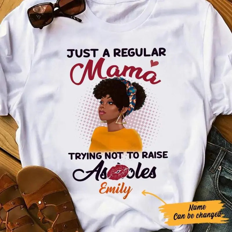 Personalized Regular BWA Mom T Shirt AG82 29O57 Hoodie, Sweatshirt | HypeCrazeTee.com