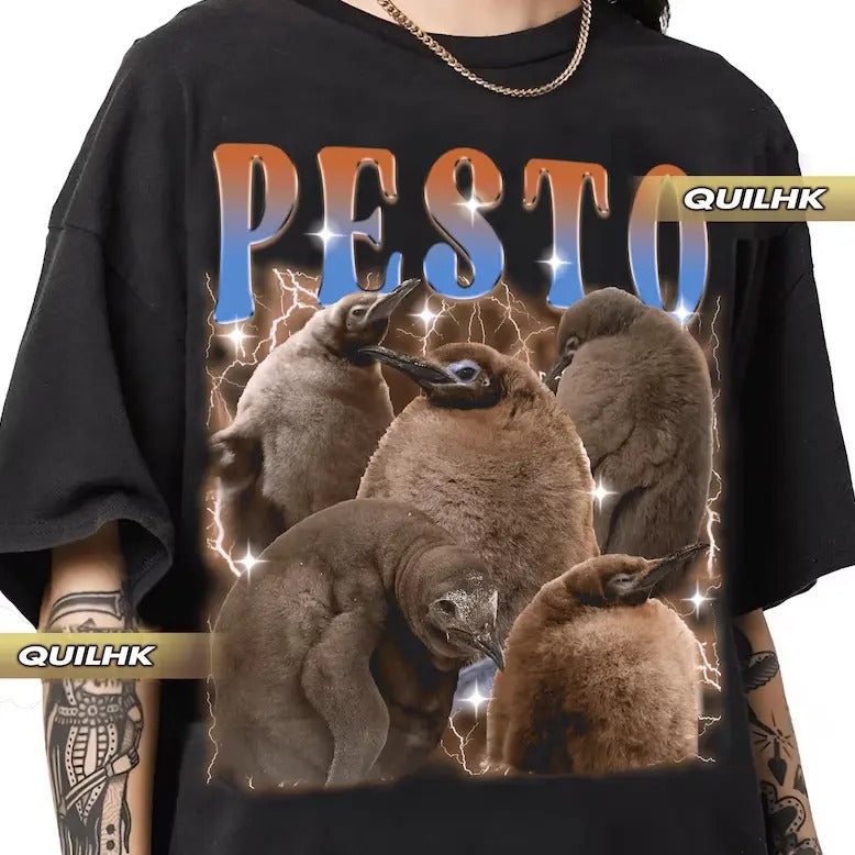 Pesto the penguin retro vintage 90s raptee shirt Hoodie, Sweatshirt | HypeCrazeTee.com