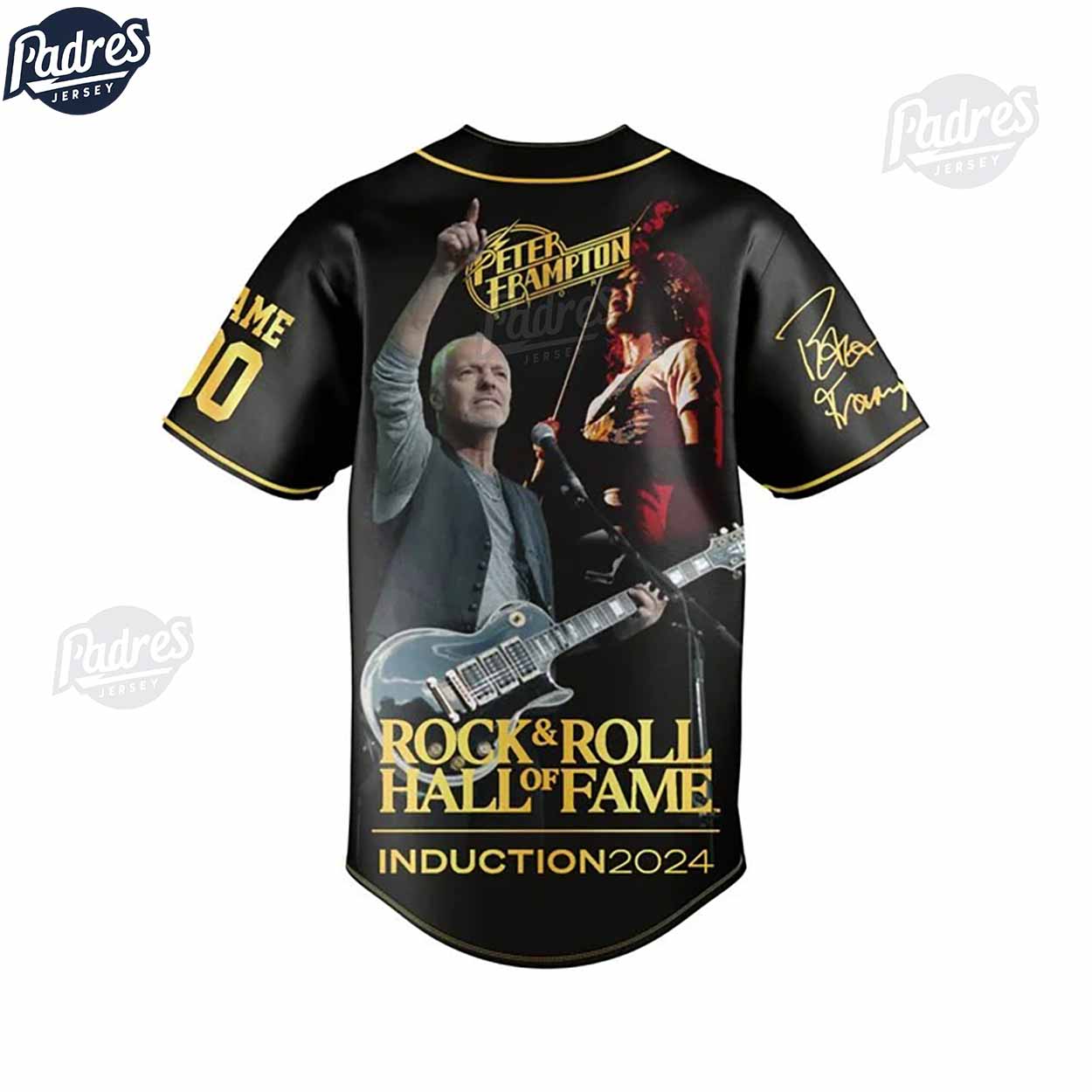 Peter Frampton Personalized Baseball Jersey Outfit - Padres Jersey Oasis: Elevate Your Baseball Style Game
