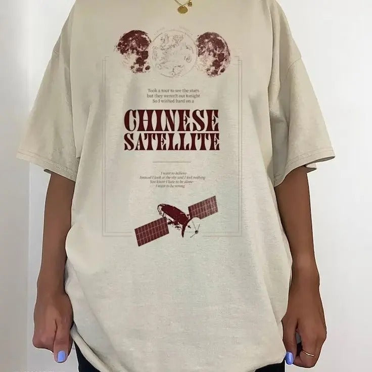Phoebe Bridgers Satellite Chinese Satellite Music T-Shirts, Hoodie, Sweatshirt