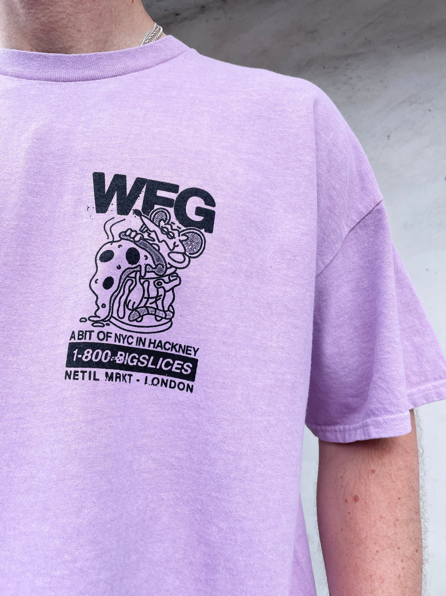 World Famous Gordos 'Call The Gang' Vintage Washed Tee - Pink