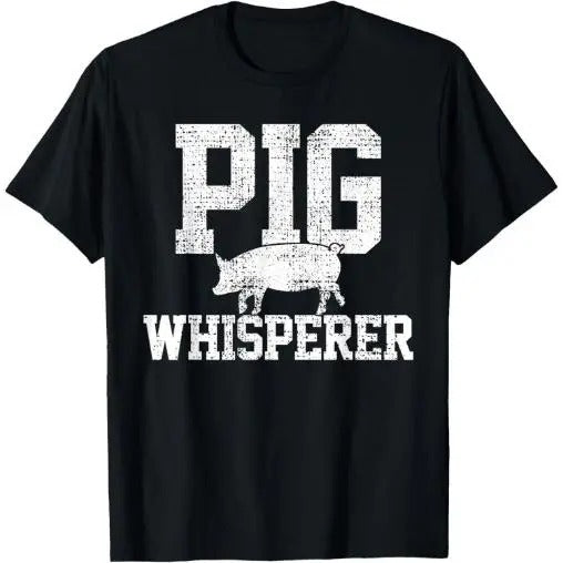 Pigs Whisperer Farmer Vintage T-Shirt Made in USA Hoodie, Sweatshirt | HypeCrazeTee.com